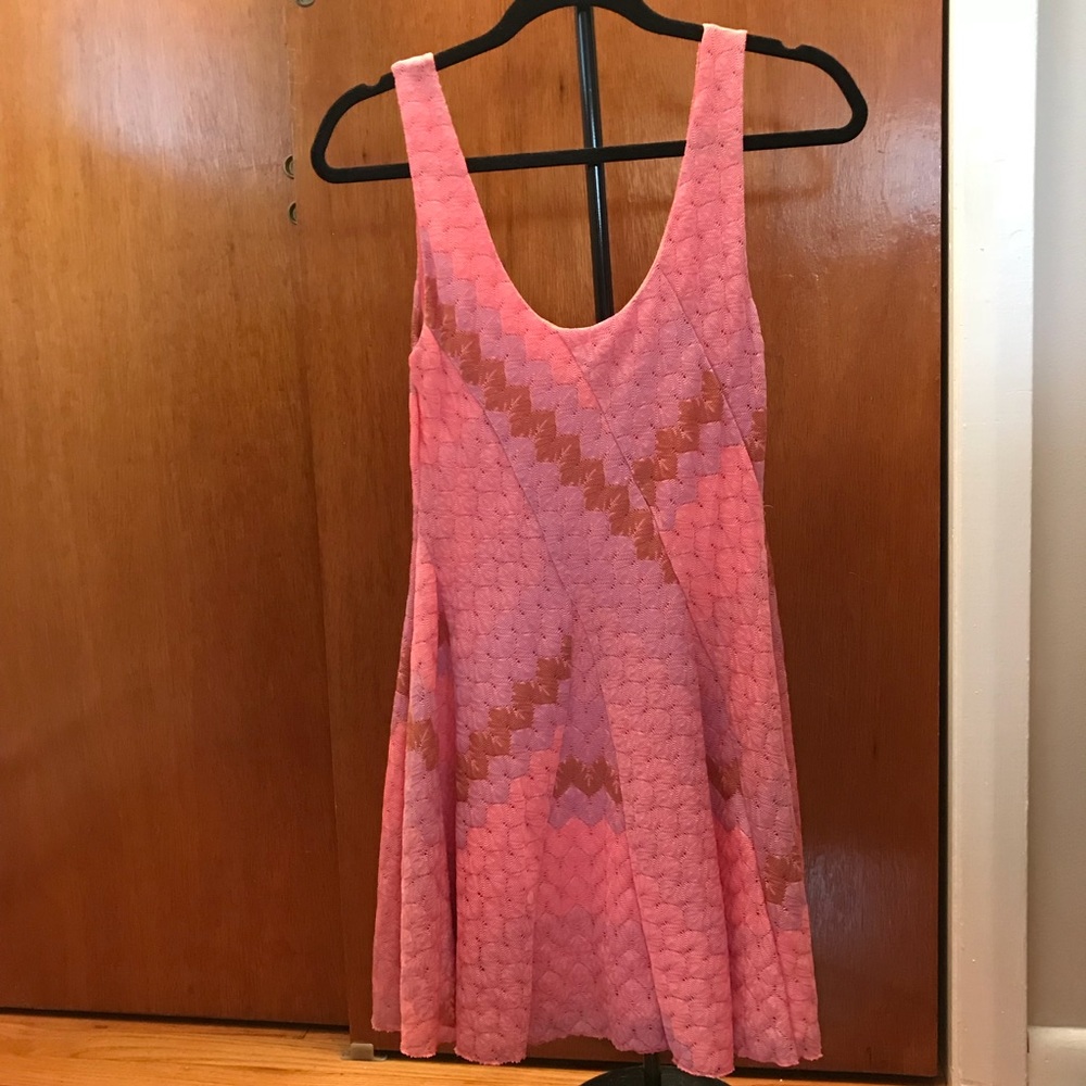 Pink Free People Dress - Picture 2 of 4